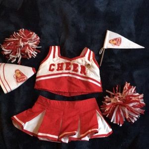 Build a Bear Cheerleader Set